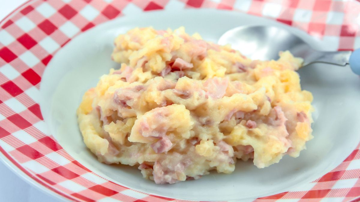 Travellunch Puree ziemniaczane z szynką i porem